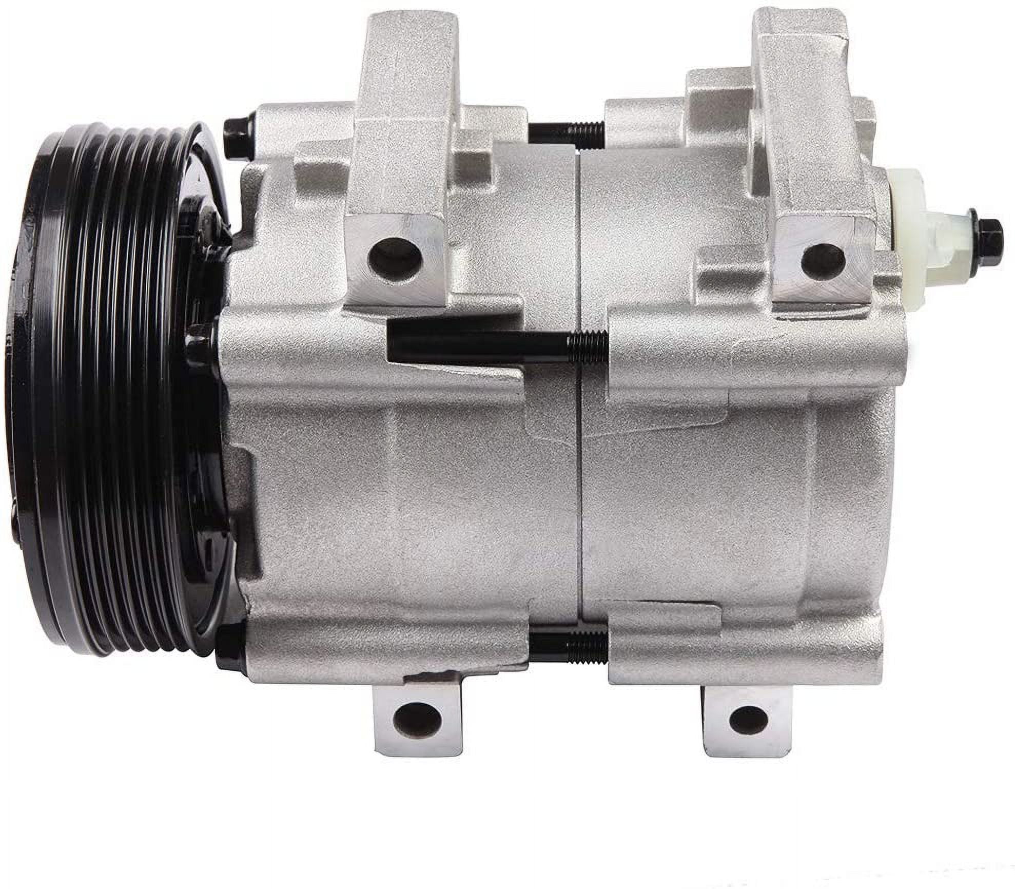 CCIYU AC Compressor and A/C Clutch fit Compatible for Ford E-150 ...