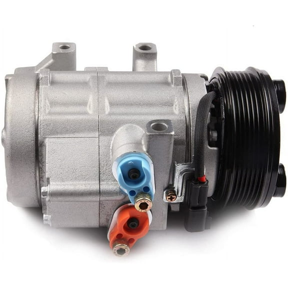 CCIYU AC Compressor and AC Clutch Compatible for Ford for F-150 for F-250 for F-350 F-53 L-incoln 06-14 CO 10905C Auto Repair Compressors Assembly Fits select: 2013-2014 FORD F150 SUPER CAB
