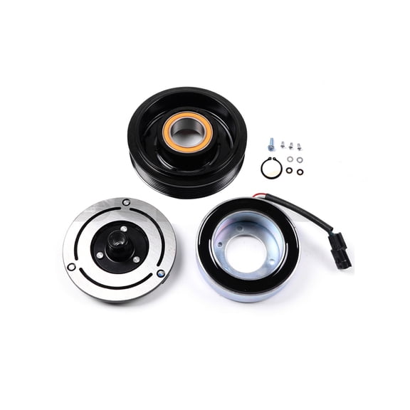 CCIYU AC Compressor and A/C Clutch fit for Rogue AC Clutch Compressor CO 11200C Fits select: 2012-2013 NISSAN ROGUE S/SV, 2011 NISSAN ROGUE S/SV/KROM