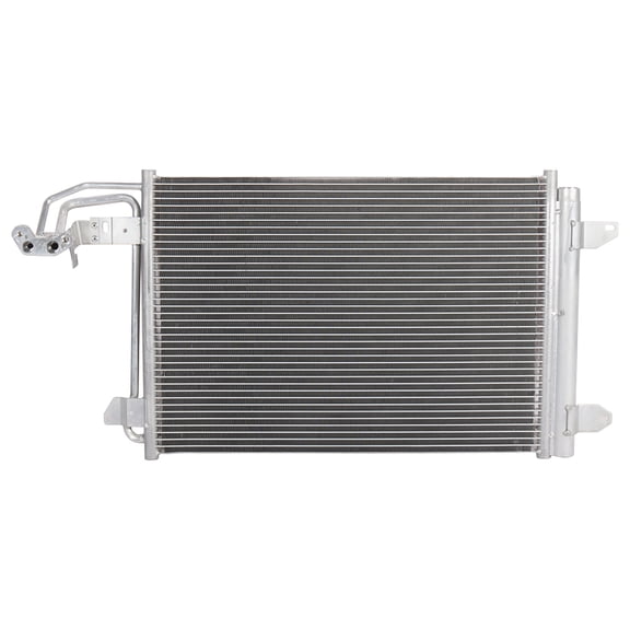 CCIYU AC Condenser Fit for 2007-2010 for Golf City 2006-2014 for GTI 2005-2010 for Jetta 2007-2009 for Jetta City 2008 R32 2006-2009 Rabbit