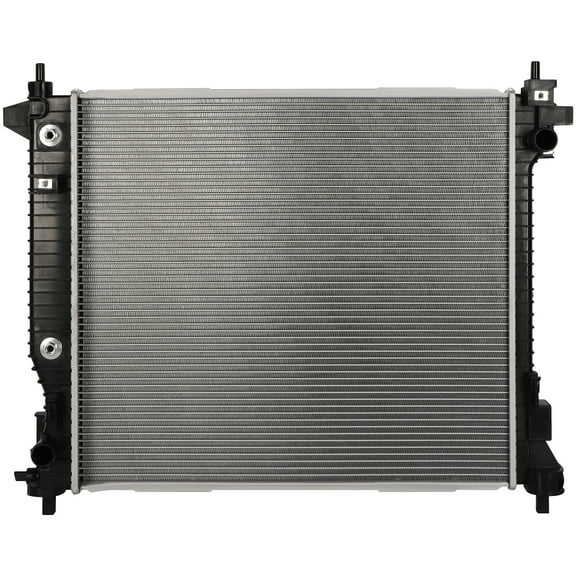 CCIYU Aluminum Radiator 13241 Replacement Radiator for 2010-2016 for Cadillac SRX 2011 for Saab 9-4X