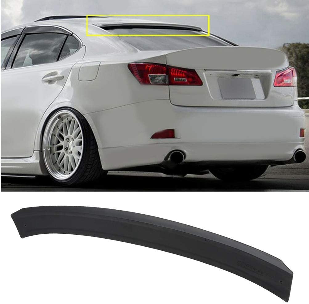 CCIYU Black ABS Rear Roof Spoiler Wing for LEXUS is F Sedan 5L Base ...