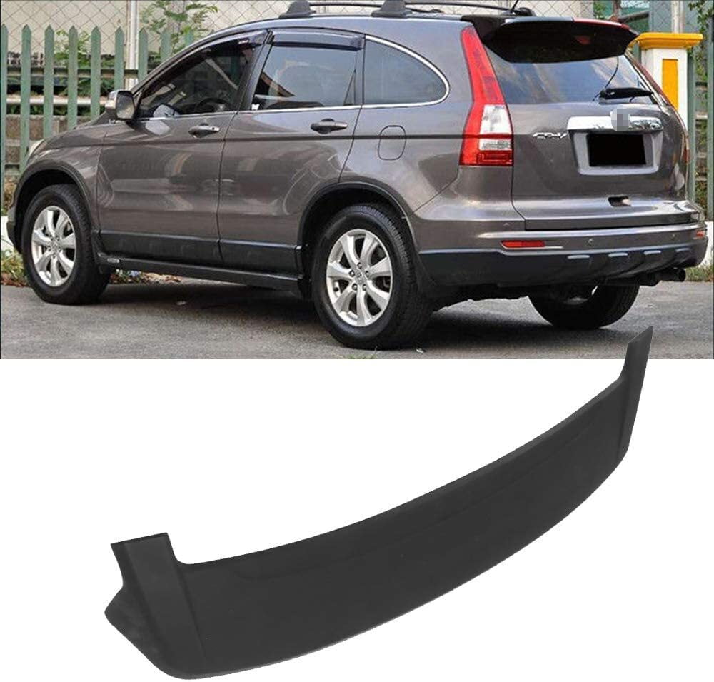 CCIYU Black ABS Rear Spoiler Wing Accessories for 2007 2008 2009 2010 2011 for Honda CR-V Stylish Trunk Spoiler Wing