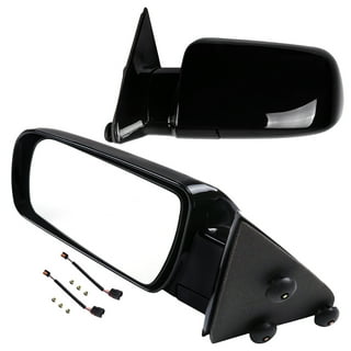 Passenger Side Non-electric Truck Mirror Passenger Side Mirror For Chevy C1500 K1500 1988-1998 - Chrome Manual Mirror Chrome Gooseneck Style Mirror - Foto 10
