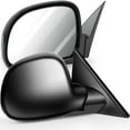 thumbnail image 1 of CCIYU Black Left and Right Side View Mirror Manual Folding Non-Heated Fits for 1994 1995 1996 1997 1998 For Chevy Blazer S10 For GMC Jimmy S-15 1996 1997 1998 For Isuzu Hombre Olds Bravada, 1 of 5