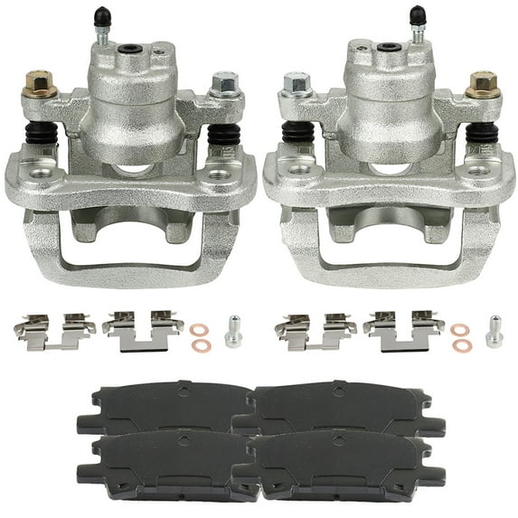 CCIYU Brake Caliper with Pads Rear fit for 2004-2006 for Lexus RX330,2007-2009 for Lexus RX350,2006-2008 for Lexus RX400h,2004-2007 for Toyota Highlander