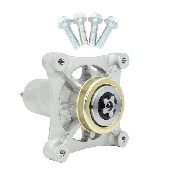 CCIYU CCIYU Mower Spindle Spindle Assembly with 4-hole Deck fit for AYP, Craftsman, & Husqvarna 187292 192870 Mowers