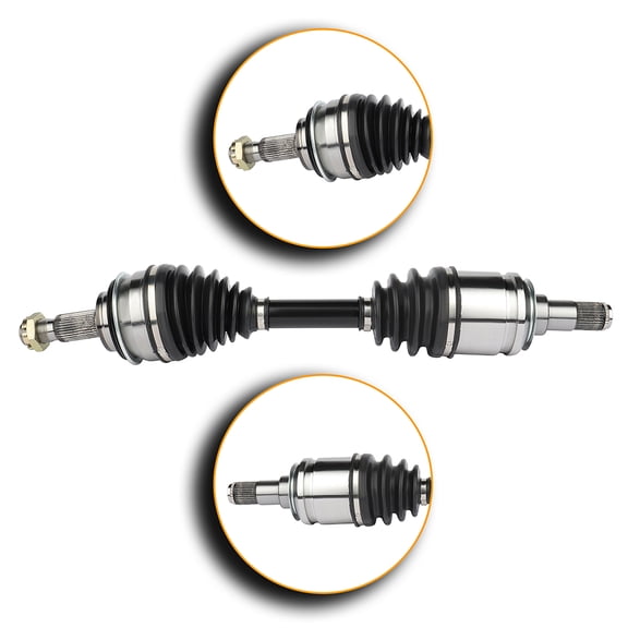 CCIYU CV Axle Shaft Assembly fit for 2003-2017 for Lexus for Toyota GX460 GX470 FJ Cruiser 4Runner Tacoma 2.7L 3.5L 4.6L 4.7L 4.0L