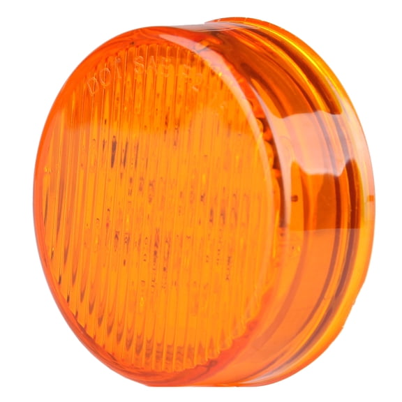 CCIYU Car Marker Light Side Marker Light Universal1Pack Yellow 2.5" Round 13LED Side Marker Clearance Light Bulbs for Truck Bus Boat TrailerIndicator Light Side Marker Assembly