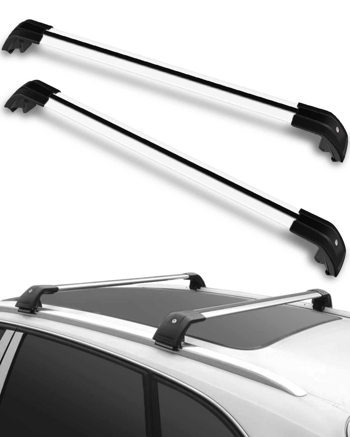 CCIYU Cargo Racks for Mitsubishi Outlander 20132019 Rooftop Luggage