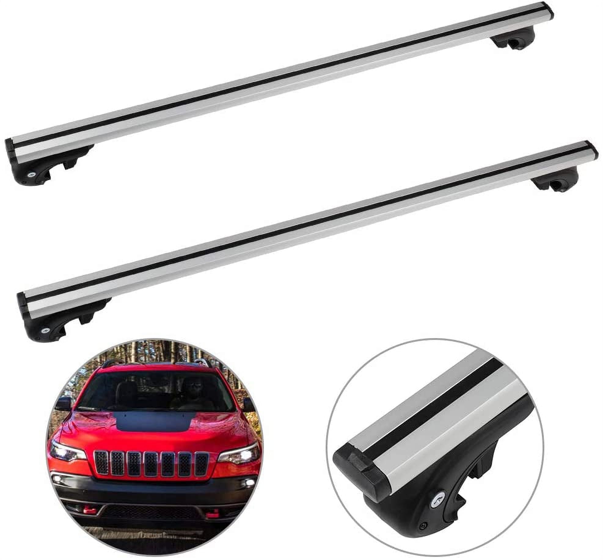 CCIYU Cargo Racks for Jeep for Cherokee 20142020 Rooftop Luggage Canoe