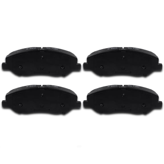 CCIYU Ceramic Front Disc Brake Pad Set Fit for 2007-2009 for Hyundai Entourage,2007-2009 for Hyundai Santa Fe,2006-2012 for Kia Sedona ,4pcs