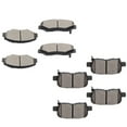 thumbnail image 1 of CCIYU Ceramic Front Rear Disc Brake Pad Set Fit for 2003-2008 for Honda Pilot ,8pcs, 1 of 5