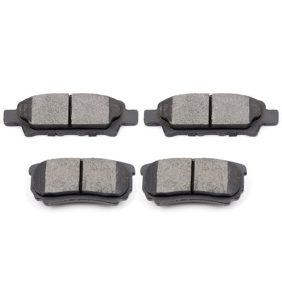 CCIYU Ceramic Rear Disc Brake Pad Set Fit for Chrysler 200/Sebring,for Dodge Avenger/Caliber,for Jeep Compass/Patriot,04-06 08-17 for Mitsubishi Lancer,05-06 for Mitsubishi Outlander ,4pcs
