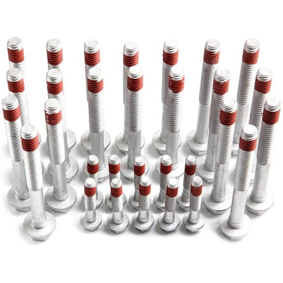 CCIYU Compatible for ES72220 Head Bolts Kit 04-11 for Cadillac Escalade for Chevrolet Avalanche 1500 5.3L Engine Head Studs Set Fits select: 2006-2008 CHEVROLET TRAILBLAZER LS/LT
