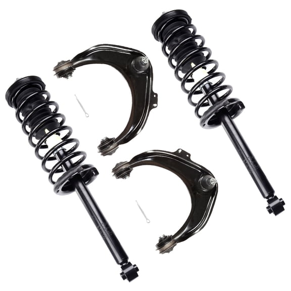 CCIYU Complete Struts Shock Absorbers Control Arm Fits for 1998-2002 for Honda for Accord 171299 K620285 K620284 Quick Struts Assembly Rear Pair Struts
