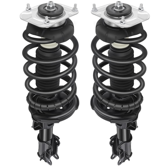 CCIYU Complete Struts Shock Absorbers Fits for 03 04 05 06 07 08 09 10 11 12 13 14 for Volvo XC90 11485 11486 Quick Struts Assembly Front Pair Struts Fits select: 2007-2008,2010-2014 VOLVO XC90 3.2