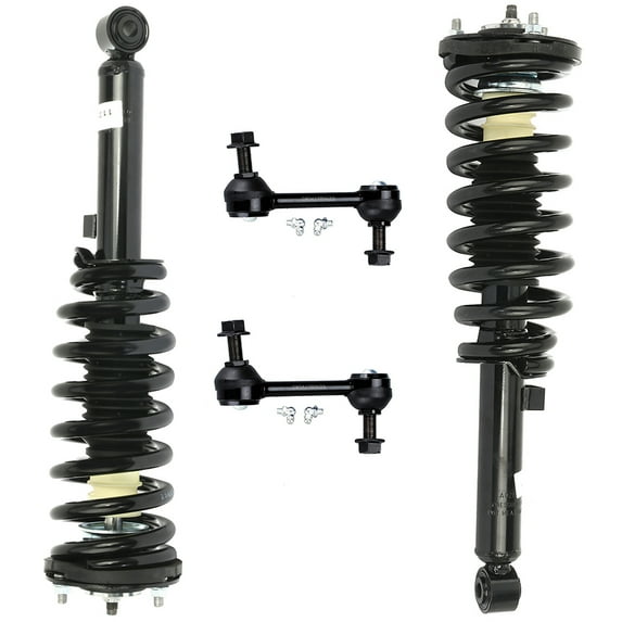 CCIYU Complete Struts Shock Absorbers Stabilizer Bar Link Fits for 2007-2010 for Edge 2007-2010 for Lincoln MKX 171110 171109 K750159 Quick Struts Assembly Front Pair Struts