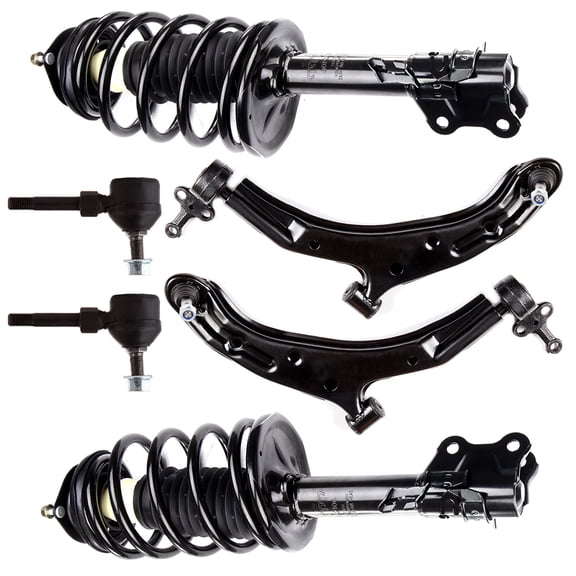 CCIYU Complete Suspension Kit Fits 02 03 04 05 06 Sentra Includes Strut Spring Assembly, Stabilizer Bar Link, Control Arm Fits select: 2006 NISSAN SENTRA 1.8/1.8S, 2005 NISSAN SENTRA 1.8S