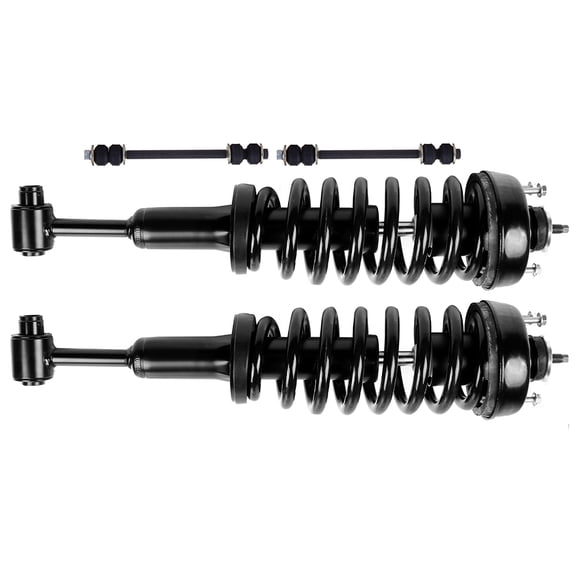 CCIYU Complete Suspension Kit Fits 02 03 for Explorer, 02 03 for Mercury Mountaineer Includes Strut Spring Assembly, Stabilizer Bar Link Kit
