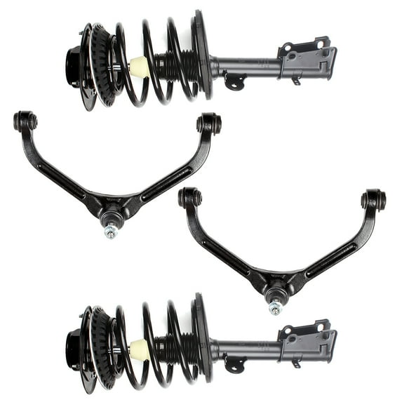 CCIYU Complete Suspension Kit Fits 02003 04 05 06 07 for Jeep Liberty Includes Strut Spring Assembly, Control Arm and Ball Joint Assembly Fits select: 2004-2005,2007 JEEP LIBERTY SPORT