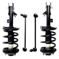 thumbnail image 1 of CCIYU Complete Suspension Kit Fits 04 05 06 07 08 09 Quest Includes Strut Spring Assembly, Stabilizer Bar Link Kit Fits select: 2004-2009 NISSAN QUEST S/SE/SL, 1 of 5
