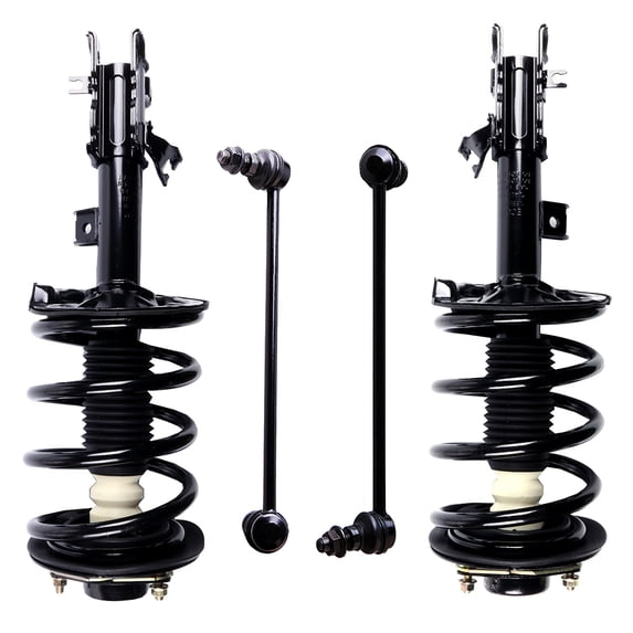 CCIYU Complete Suspension Kit Fits 04 05 06 07 08 09 Quest Includes Strut Spring Assembly, Stabilizer Bar Link Kit Fits select: 2004-2009 NISSAN QUEST S/SE/SL