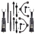 thumbnail image 1 of CCIYU Complete Suspension Kit Fits 05 06 07 08 09 for Dodge Dakota Includes Strut Spring Assembly, Rear Shock Absorber, Control Arm and Ball Joint Assembly, Stabilizer Bar Link, Tie Rod End, 1 of 5