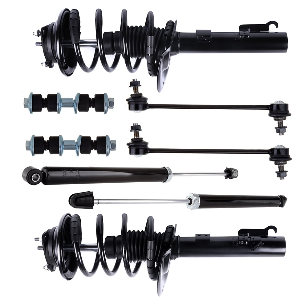 cciyu Complete Suspension Kit Fits 2006-2011 Ford Focus, Strut Spring ...