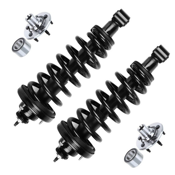 CCIYU Complete Suspension Kit Fits 06 07 08 09 10 for Explorer, 06 07 08 09 10 for Mercury Mountaineer Includes Strut Spring Assembly, Wheel Hug Fits select: 2006-2010 FORD EXPLORER XLT