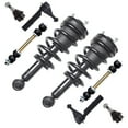 thumbnail image 1 of CCIYU Complete Suspension Kit Fits 07 08 09 2010 11 12 13 14 for GMC Yukon Includes Strut Spring Assembly, Stabilizer Bar Link Kit, Tie Rod End, Ball Joint, 1 of 5