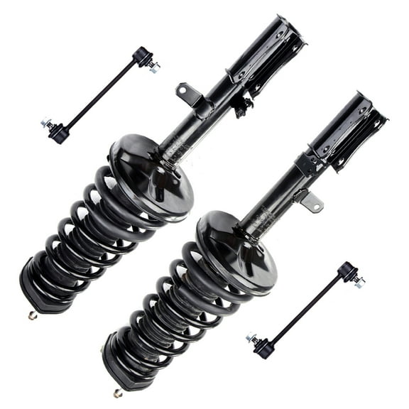 CCIYU Complete Suspension Kit Fits 1997 1998 1999 2000 2001 for Lexus ES300 1997 1998 1999 2000 2001 2002 2003 for Toyota Avalon Includes Rear Strut Spring Assembly Stabilizer Bar Link Kit
