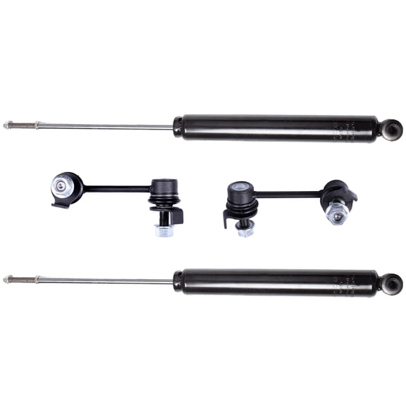 CCIYU Complete Suspension Kit Fits 2003 2004 2005 2006 2007 2008 for Infiniti FX35 Includes Rear shock absorber Stabilizer Bar Link