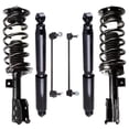 thumbnail image 1 of CCIYU Complete Suspension Kit Fits 2005 2006 for Chevrolet Equinox 2006 for Pontiac Torrent Includes Front Strut Spring Assembly Rear shock absorber Stabilizer Bar Link Kit, 1 of 5