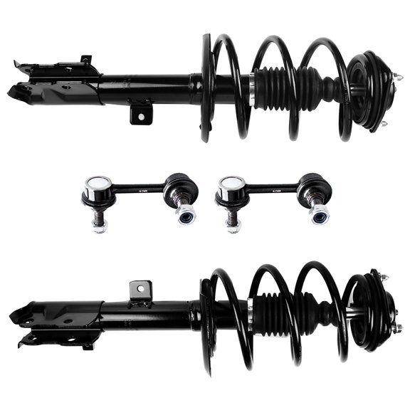 CCIYU Complete Suspension Kit Fits 2007 2008 2009 2010 2011 2012 for Dodge Caliber Includes Front Strut Spring Assembly Stabilizer Bar Link