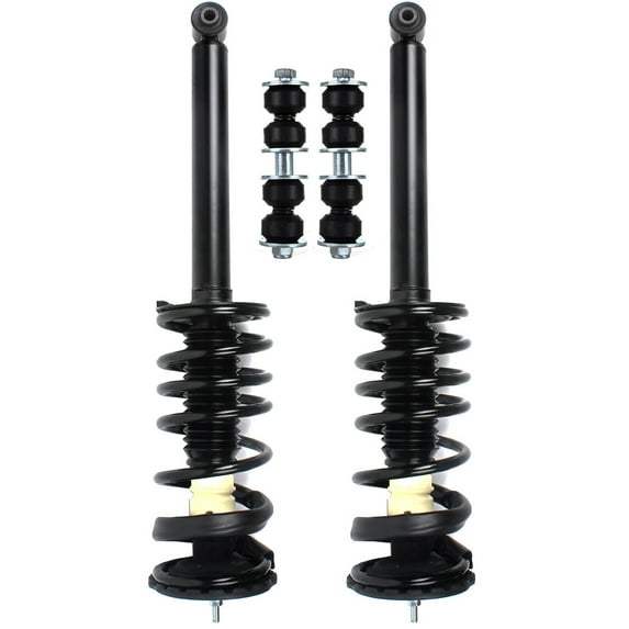 CCIYU Complete Suspension Kit Fits 95 96 97 98 99 00 01 02 03 04 05 for Chevrolet Cavalier Includes Strut Spring Assembly, Stabilizer Bar Link Kit Fits select: 2005 PONTIAC SUNFIRE SL/SLX