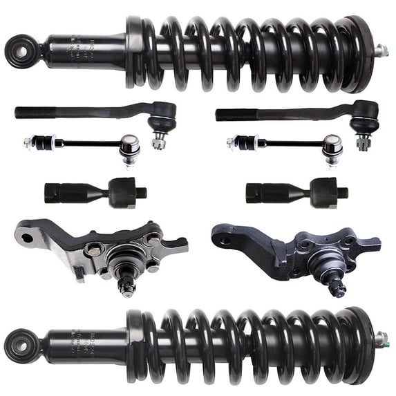 CCIYU Complete Suspension Kit Fits 96 97 98 99 00 01 02 for Toyota 4Runner Includes Strut Spring Assembly, Stabilizer Bar Link Kit, Ball Joint, Tie Rod End Fits select: 2002 TOYOTA 4RUNNER BADLANDS