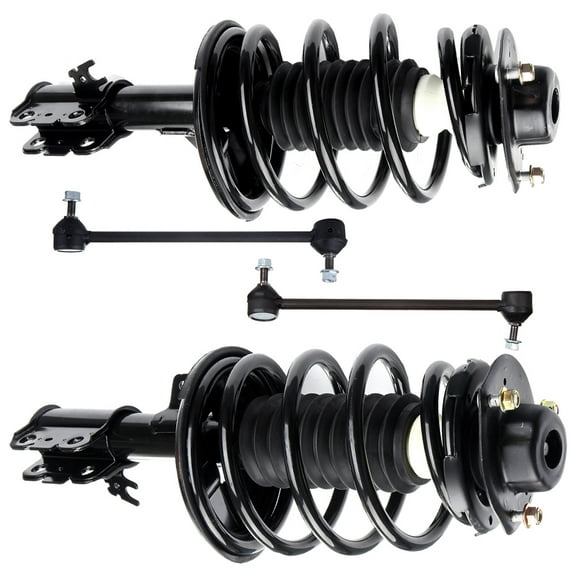 CCIYU Complete Suspension Kit Fits 97 98 99 00 01 for Lexus ES300Includes Strut Spring Assembly, Stabilizer Bar Link Kit