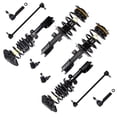 thumbnail image 1 of CCIYU Complete Suspension Kit Fits/Rear 04 05 06 07 08 for Pontiac Grand Prix Includes Strut Spring Assembly, Stabilizer Bar Link, Ball Joint, Tie Rod End Fits select: 2005 PONTIAC GRAND PRIX GT, 1 of 5