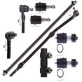 thumbnail image 1 of CCIYU Connecting Tie Rod Steering Arm Inner Steering Tie Rod Lower Ball Joints Outer Tie Rod Ends Upper Ball Joints Adjusting Sleeve Compatible fit for 91-01 for Jeep for Cherokee 9pcs Suspension Kit, 1 of 3