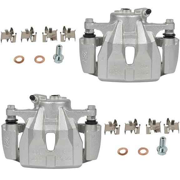 CCIYU Disc Brake Caliper Front 19B3434 19B3435 fit for 2008-2014 for Scion xD,2009-2017 for Toyota Corolla,2017 for Toyota Corolla iM,2005-2015 for Toyota Tacoma