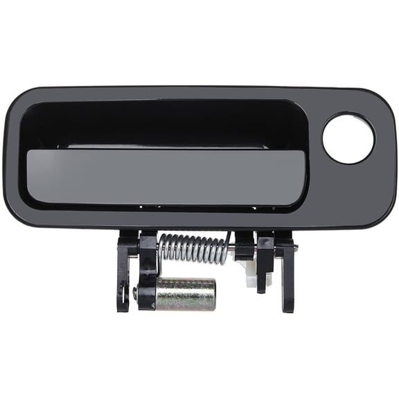 CCIYU Door Handle Exterior Front Passenger Side Replacement fit for 1997-2001 for Toyota Camry 69210-AA010 Black