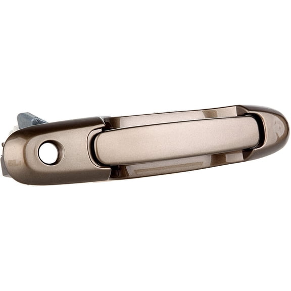 CCIYU Door Handle Exterior Front Passenger Side Replacement fit for 1998-2003 for Toyota Sienna 6921008010C0 Beige
