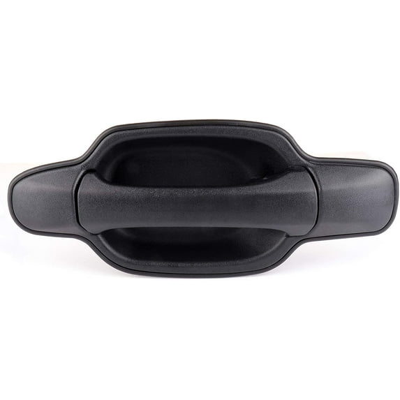 CCIYU Door Handle Exterior Rear Passenger Side Replacement fit for 2004-2008 for Chevrolet Colorado for GMC Canyon Texture Black GM1521114