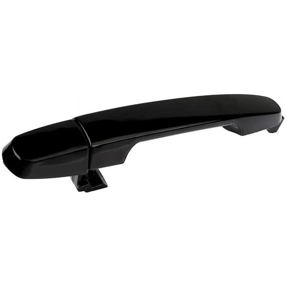 CCIYU Door Handle fit for 2002-2006 for Toyota Camry 2004-2008 for Toyota Solara Exterior Rear Passenger Side Smooth Black