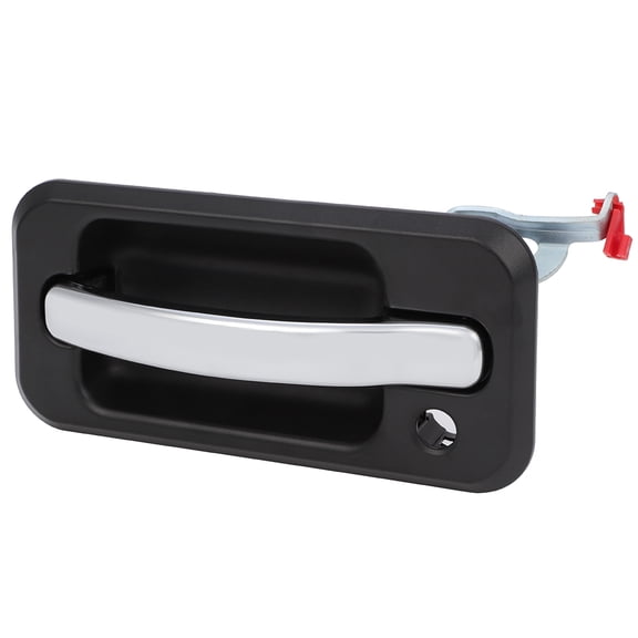CCIYU Door Handle fit for 2003-2009 for Hummer H2 Exterior Front Driver Left Side Balck/Chrome (1pcs)