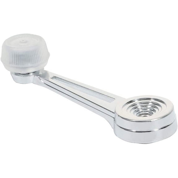 CCIYU Door Handle fit for Ford Pickup Truck Bronco Window Crank Handle Chrome/Black Fits select: 1975-1986 FORD F150, 1973 FORD BRONCO U100