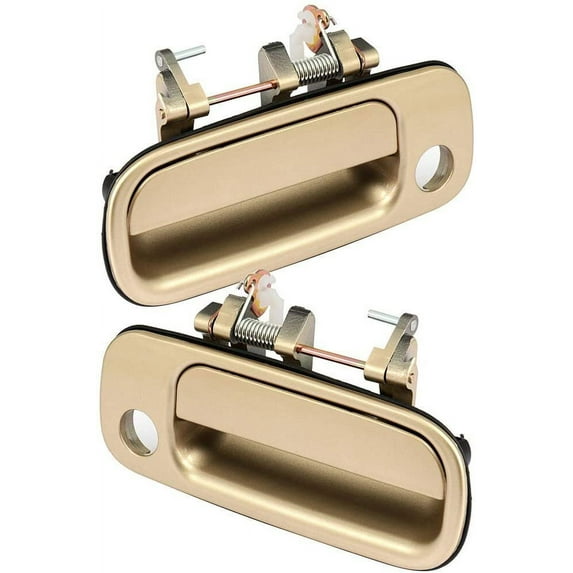 CCIYU Door Handles Exterior Front Driver Passenger Side Replacement fit for 1992-1996 for Toyota Camry Golden(2pcs)