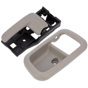 CCIYU Door Handles fit for 2000-2006 for Toyota Tundra Interior Inside Inter Rear Driver Left Side Gray 2pcs