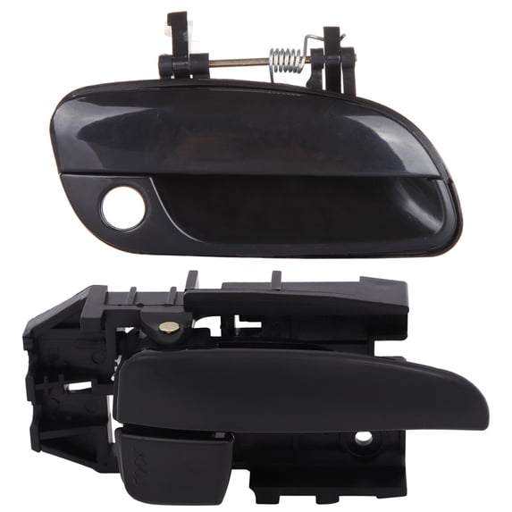 CCIYU Door Handles fit for 2001-2006 for Hyundai Elantra Exterior Interior Front Passenger Right Side(2pcs)